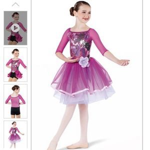 3-Piece Sequin Dance Costume, Child's Size MC